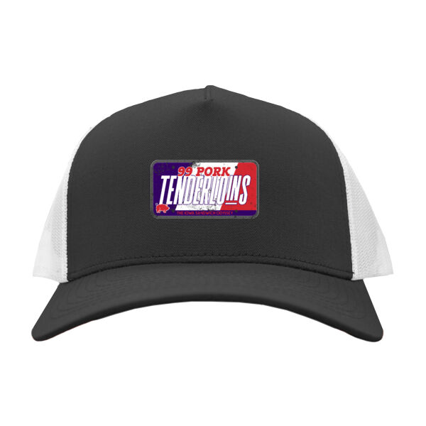 License Plate 5 Panel Trucker Hat Thumbnail