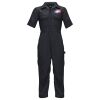 Unlined Poplin Short Sleeve Coverall Thumbnail